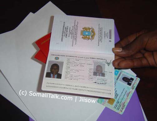 somali passport