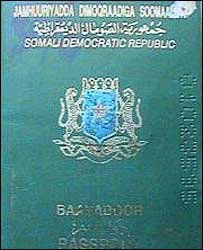 Somalia Passport
