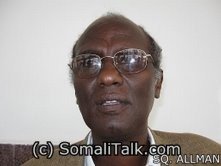 Wasiirka Gaashaandhiga Prof. Maxamed Cabdi Gaandi